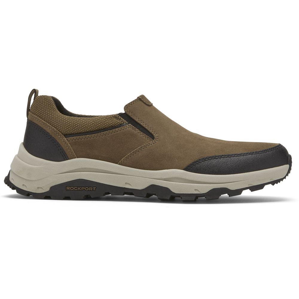 Pantofi De Mers Barbati Rockport Xcs Birchfield Slip-On Trekker Maro - Romania 1809-NCBEJ